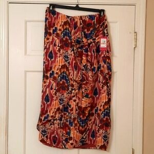 NWT VINCE CAMUTO CHILI OIL SUNDOWN  SKIRT SZ 3X